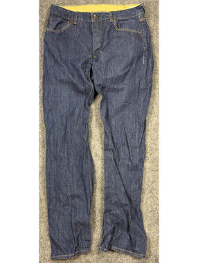 Rag & Bone Mens Jeans 34 Blue Denim Cotton Dark Wash Straight Leg Streetwear
